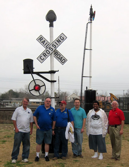 N'Crowd at the Rosenberg Railroad Museum