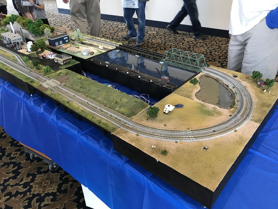 N'Crowd T-TRAK debut at the 2020 Greater Houston Train Show