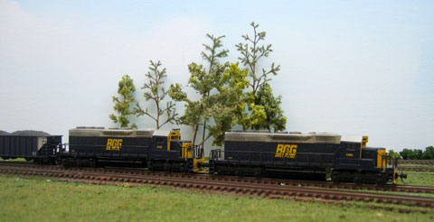 Trains are running on the BC&G