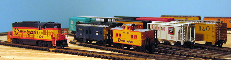 BMRR yard scene